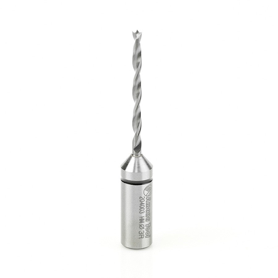 Amana Tool 3mm Brad Point SC R/H 70mm Long 204003