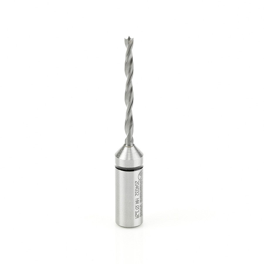 Amana Tool 3.2mm Brad Point R/H 70mm Long 204032