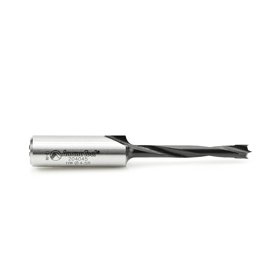 Amana Tool 4.5mm Brad Point R/H 70mm Long 204045