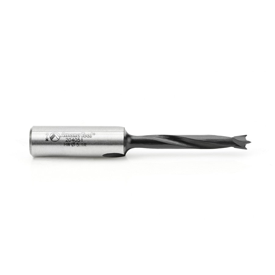 Amana Tool 5.1mm Brad Point R/H 70mm Long 204051