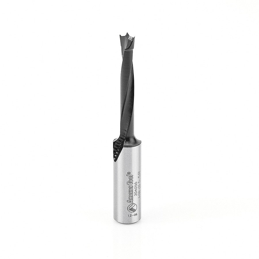 Amana Tool 5.5mm Brad Point R/H 70mm Long 204055