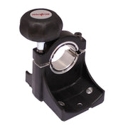 57 mm Mafell drilling machine retainer mounted on a BST drilling station component with a round Mafell knob