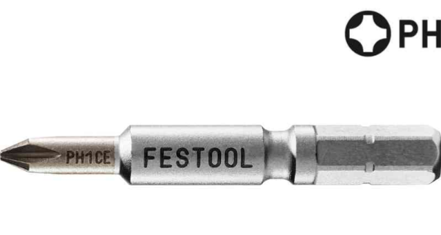 Festool Centrotec Philips Driver Bit 1-50 mm, 2-Pack 205073