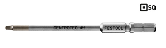Festool Centrotec Square Driver Bit 3-100 mm, 2-Pack 205093
