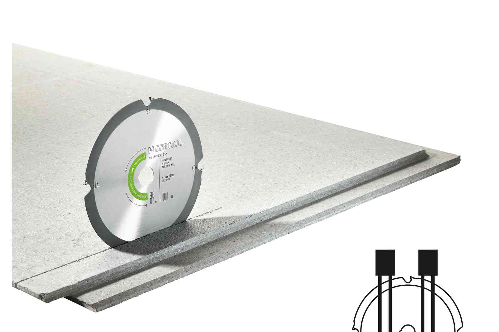  FESTOOL DIA 168X1