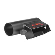 Mafell Extraction Hose Adapter ZSX-AA in black with a knurled adjustment knob for attaching a dust hose to Mafell ZSX Ec saw.