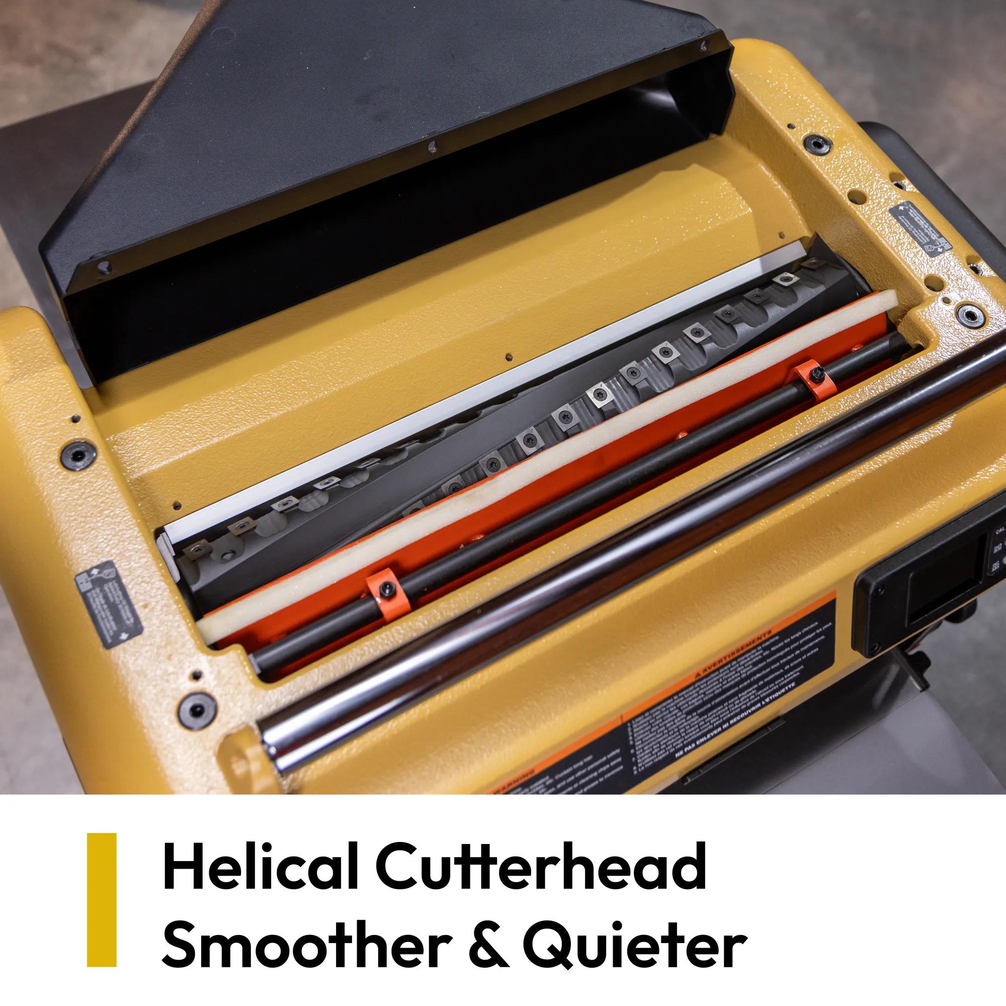 Powermatic 209BHH 20" Helical Cutterhead Planer, 5 HP, 1PH, 230V PM1-478