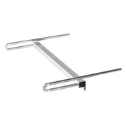 Mafell K 105 roller edge guide with long metal rail and twin roller ends.