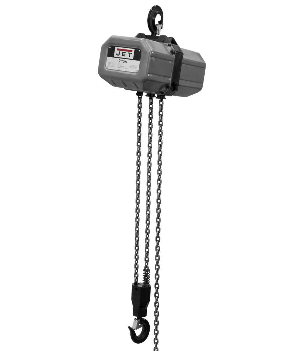 Jet 2SS-1C-50, 2 Ton, 1Ph, 50 ft. Lift, 115/230V, Prewired 230V 215000