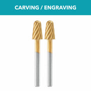 1/4 in. Max Life High Performance Rotary Carving Bit, 2-Pack