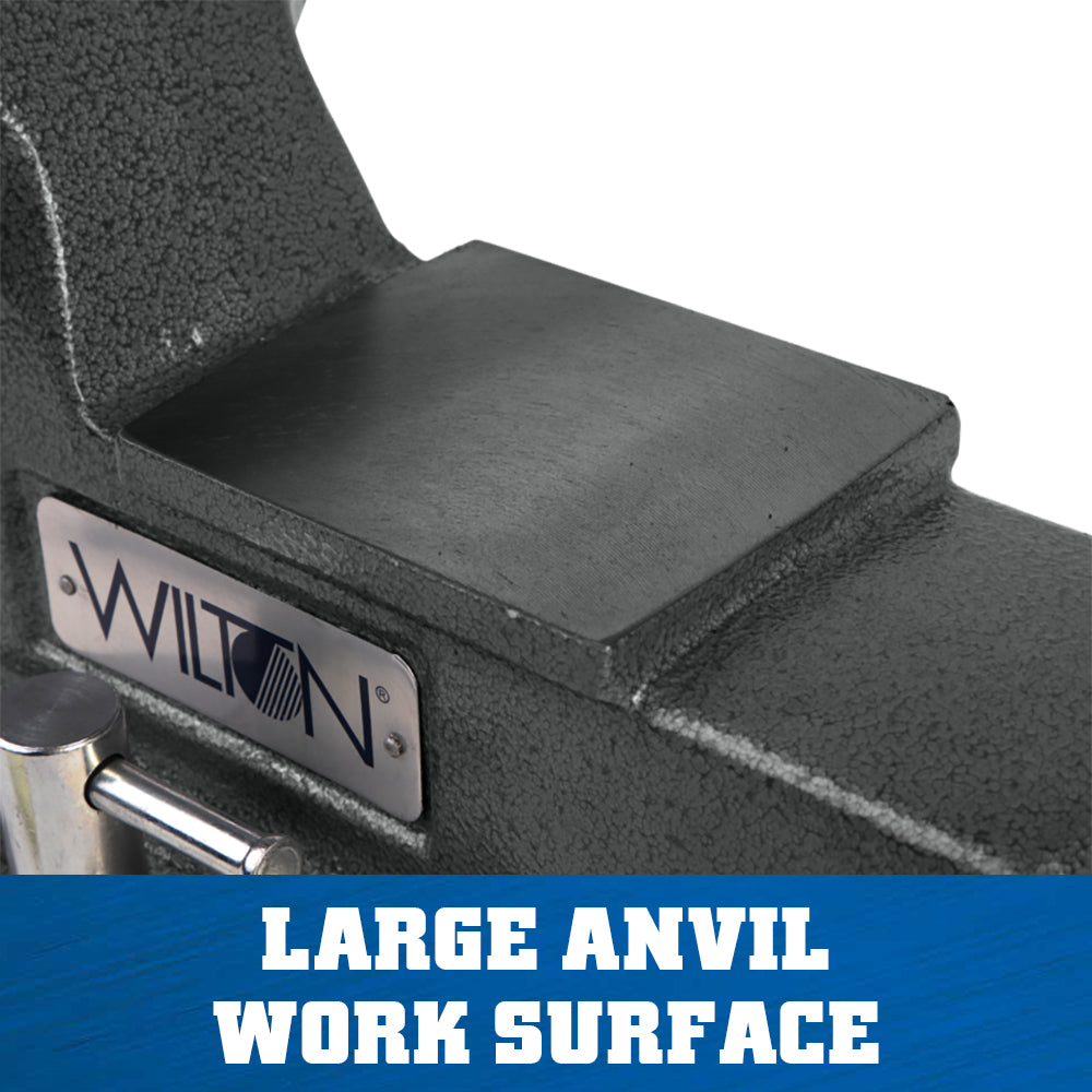 Jet 748A, Mechanics Vise 8 in. Jaw with Swivel Base 21800