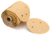 Mirka Gold 5 in. 120G 5 Hole PSA Vacuum Linkrol Disc, Qty 100 23-315-120