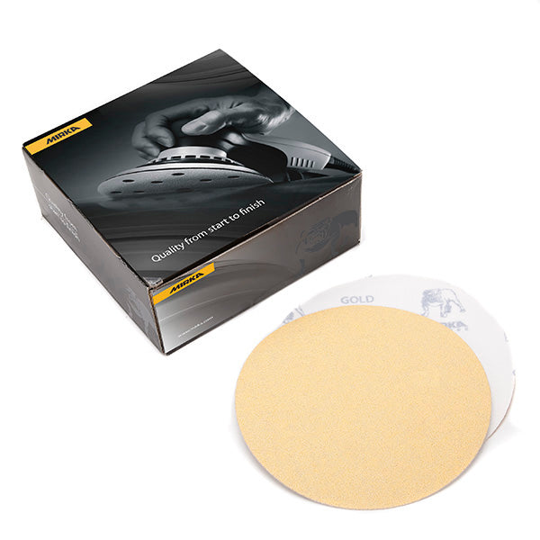 Mirka Gold 5 in. 180G Grip Disc, Qty 50 23-612-180