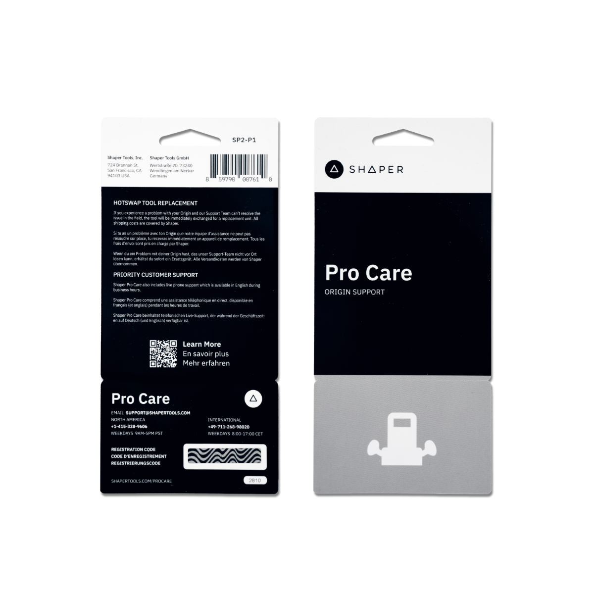 Shaper Tools Pro Care SP2-P1