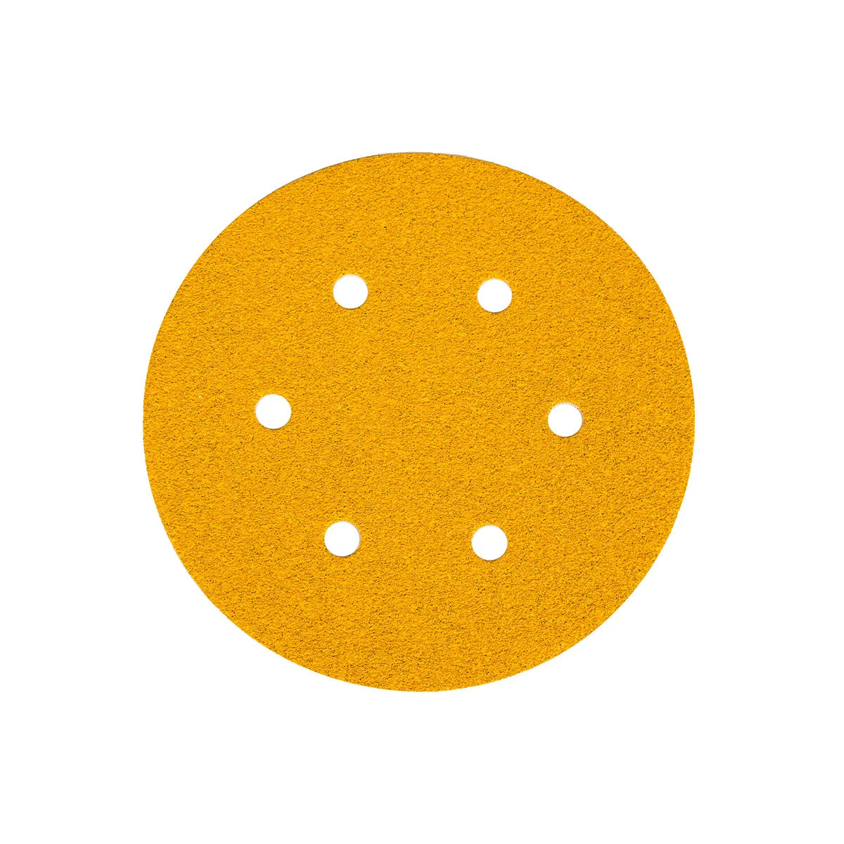 Mirka 23-624-060, Mirka Gold 6 in. 6 Hole Grip Vacuum Disc, 60G Qty. 50 23-624-060