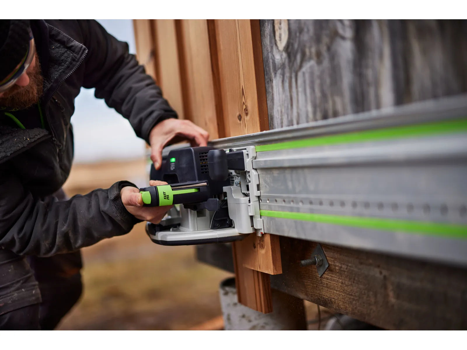Festool 18V 6-1/4 in. Cordless Carpentry Saw HKC 55 KEB-F-Basic (Bare Tool) 578303