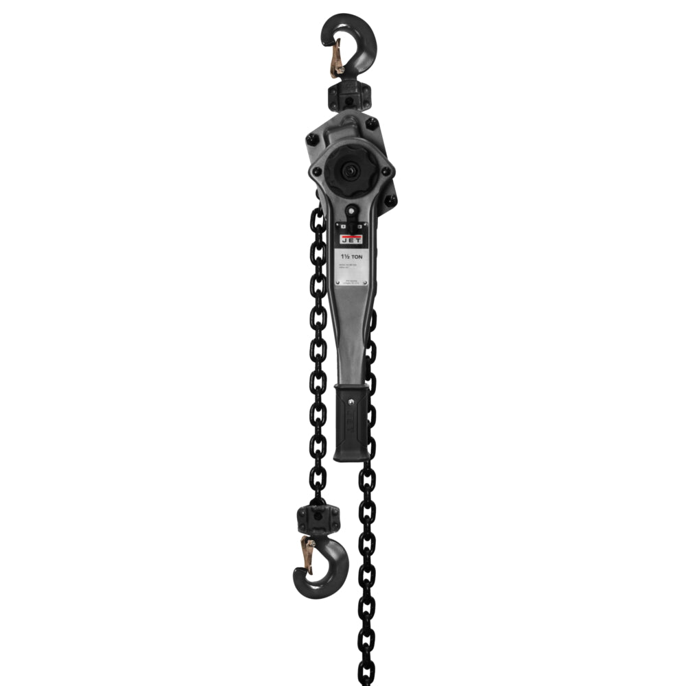 Jet JLP-150A-5SH, JLP-A Series 1-1/2 Ton Lever Hoist, 5 ft. Lift & Shipyard Hooks 287700