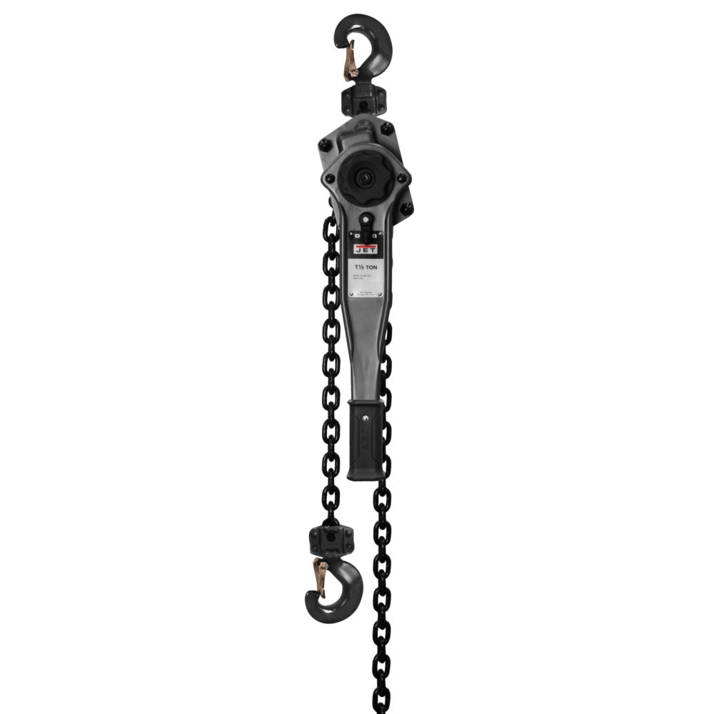 Jet 1.5-TON LEVER HOIST W/ 40' LIFT & SHIPYARD HOOKS, JLP-150A-40SH 287707