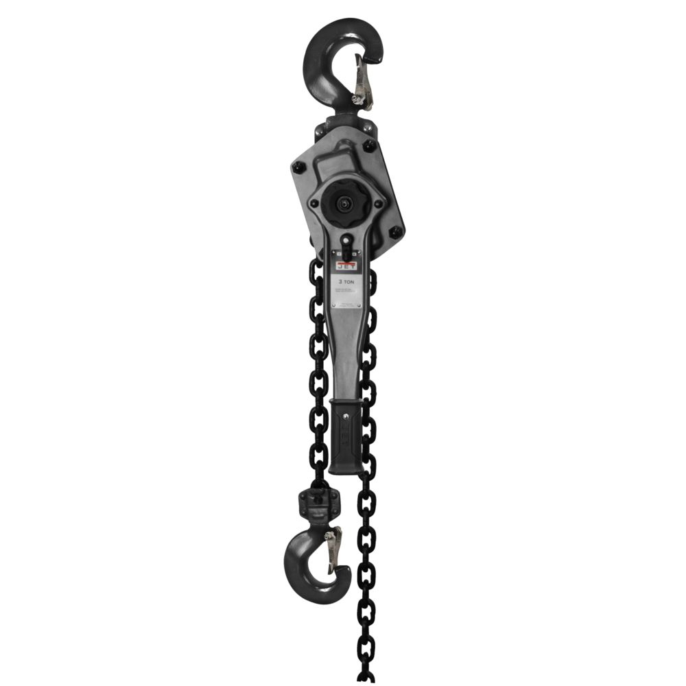 Jet 3-TON LEVER HOIST W/ 30' LIFT & SHIPYARD HOOKS, JLP-300A-30SH 287805