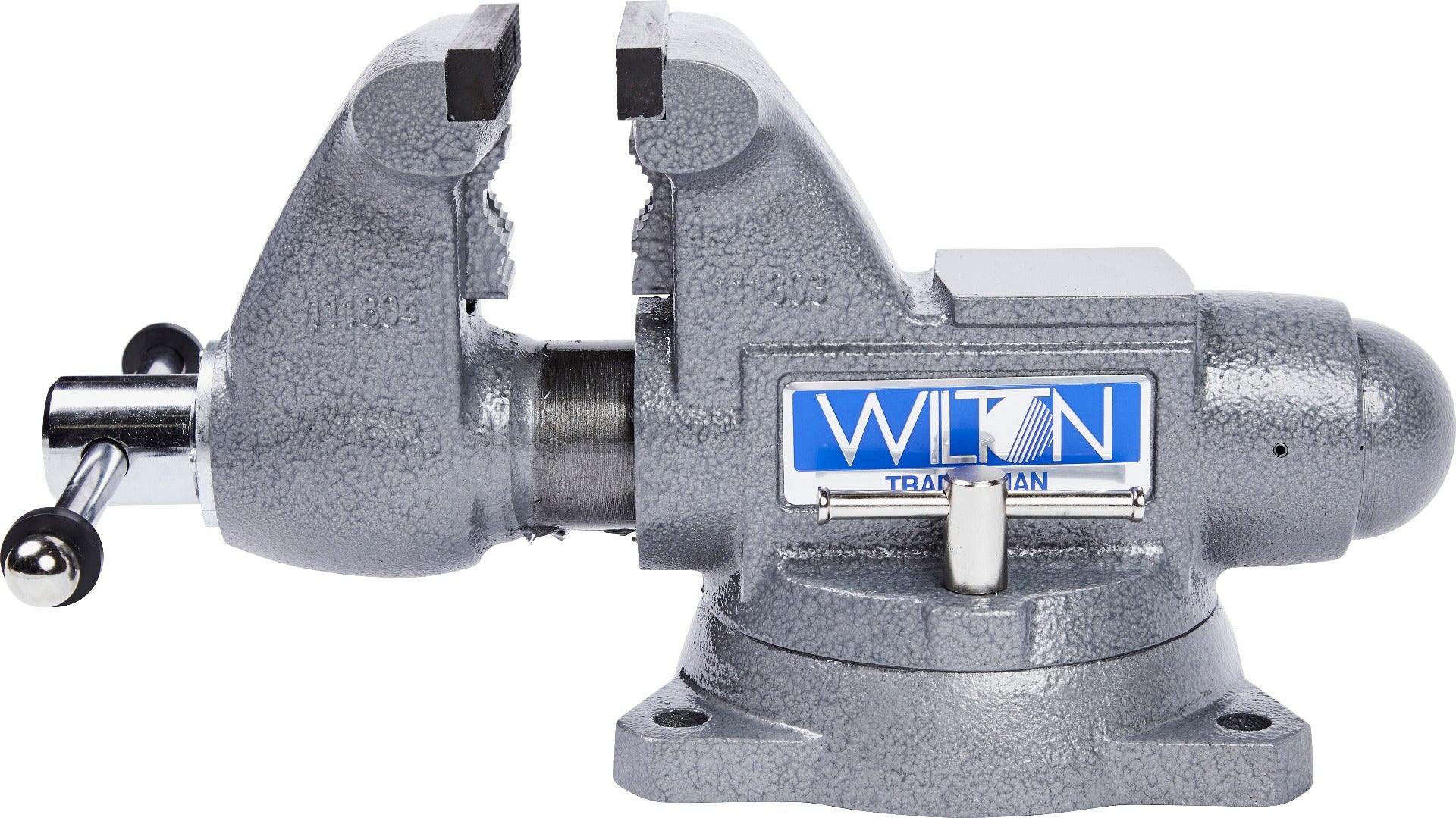 Jet 1745, Tradesman 4-1/2 in. Round Channel Vise with Swivel Base 28805