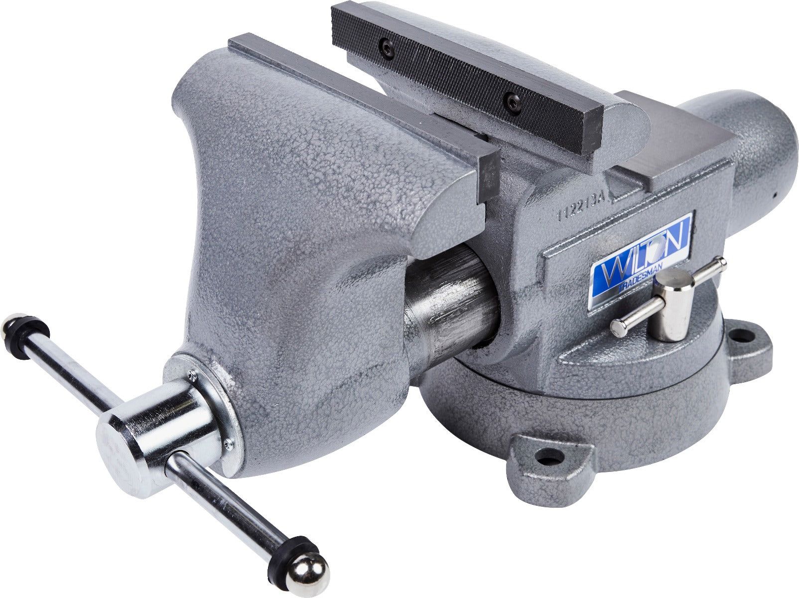 Jet 1780A, Tradesman 8 in. Round Channel Vise with Swivel Base 28808