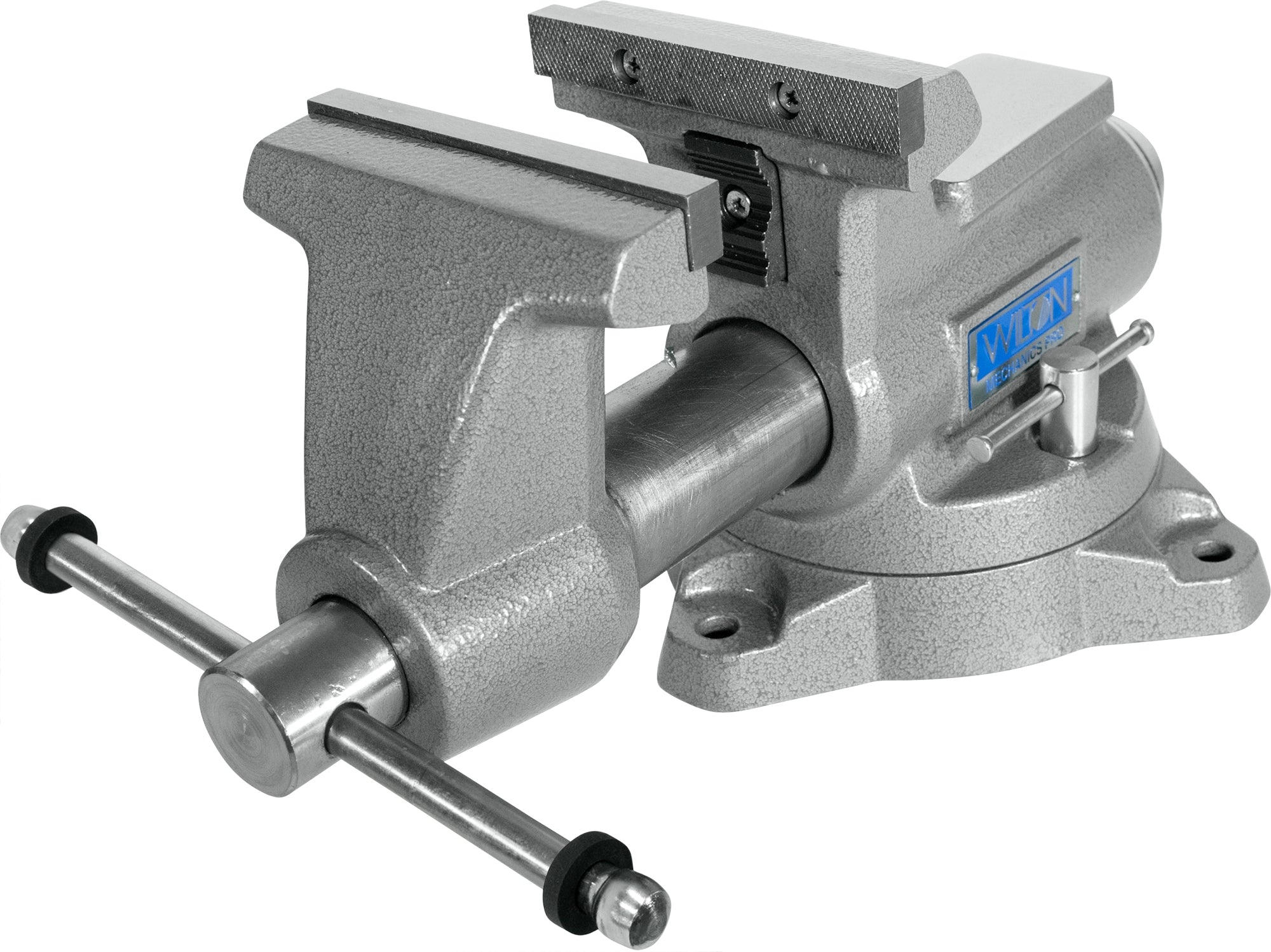 Jet 855M, Mechanics Pro 5-1/2 in. Jaw Width, Round Channel Vise with Swivel Base 28811