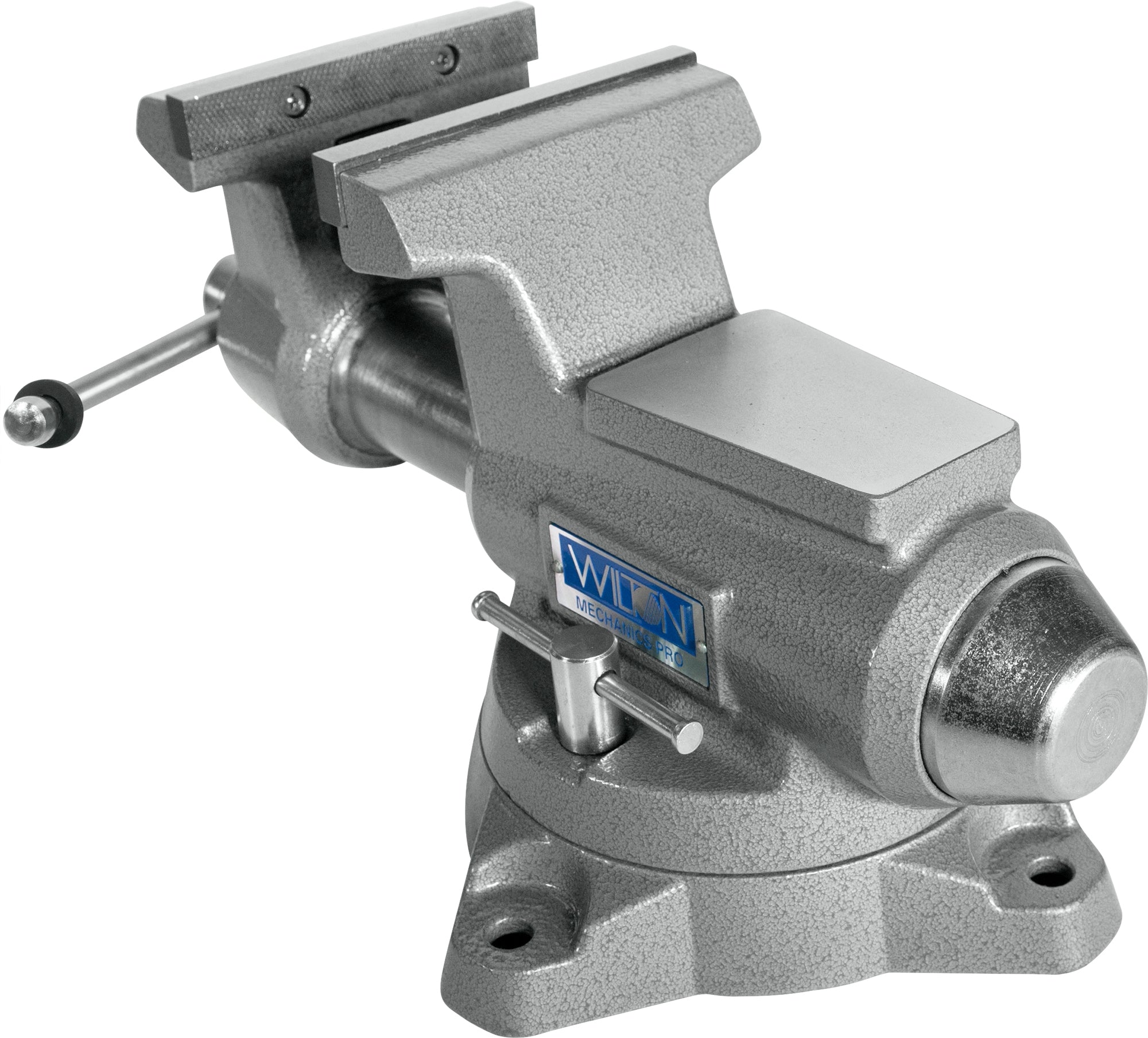 Jet 855M, Mechanics Pro 5-1/2 in. Jaw Width, Round Channel Vise with Swivel Base 28811