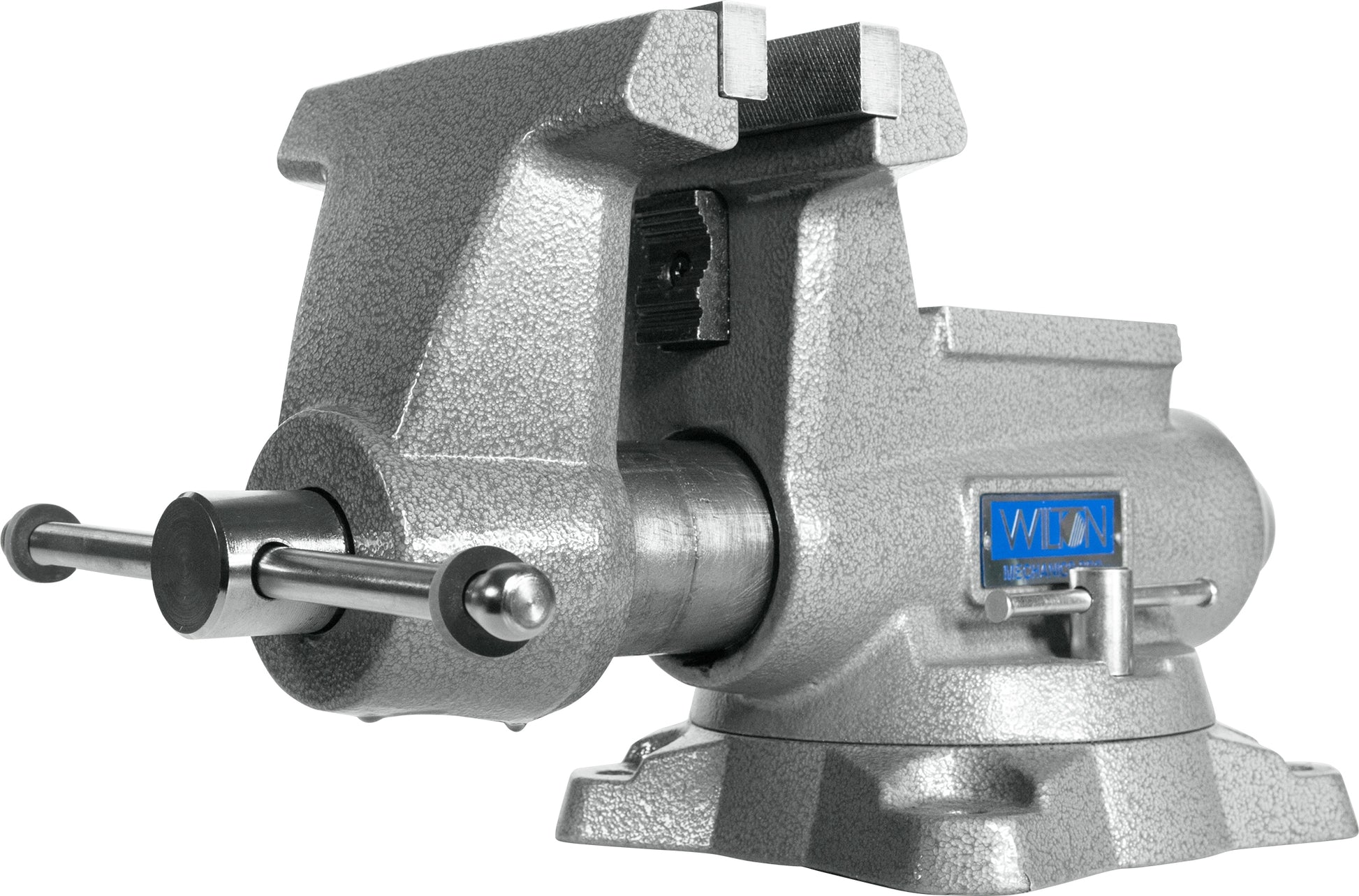 Jet 865M, Mechanics Pro 6-1/2 in. Jaw Width, Round Channel Vise with Swivel Base 28812