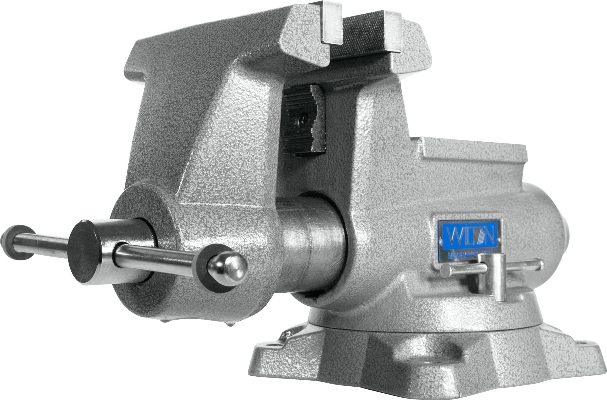 Jet 865M, Mechanics Pro 6-1/2 in. Jaw Width, Round Channel Vise with Swivel Base 28812