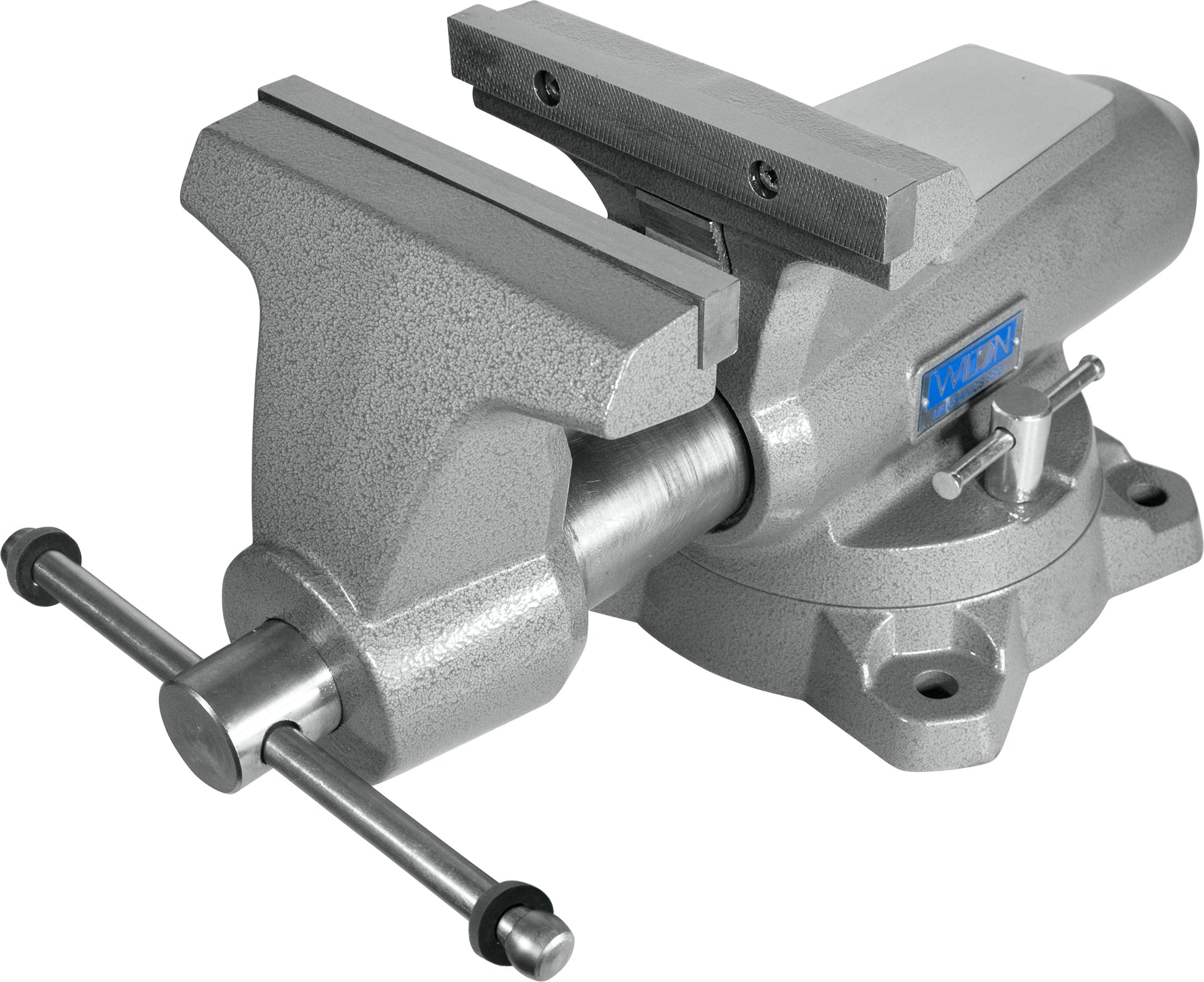 Jet 880M, Mechanics Pro 8 in. Jaw Width, Round Channel Vise with Swivel Base 28813