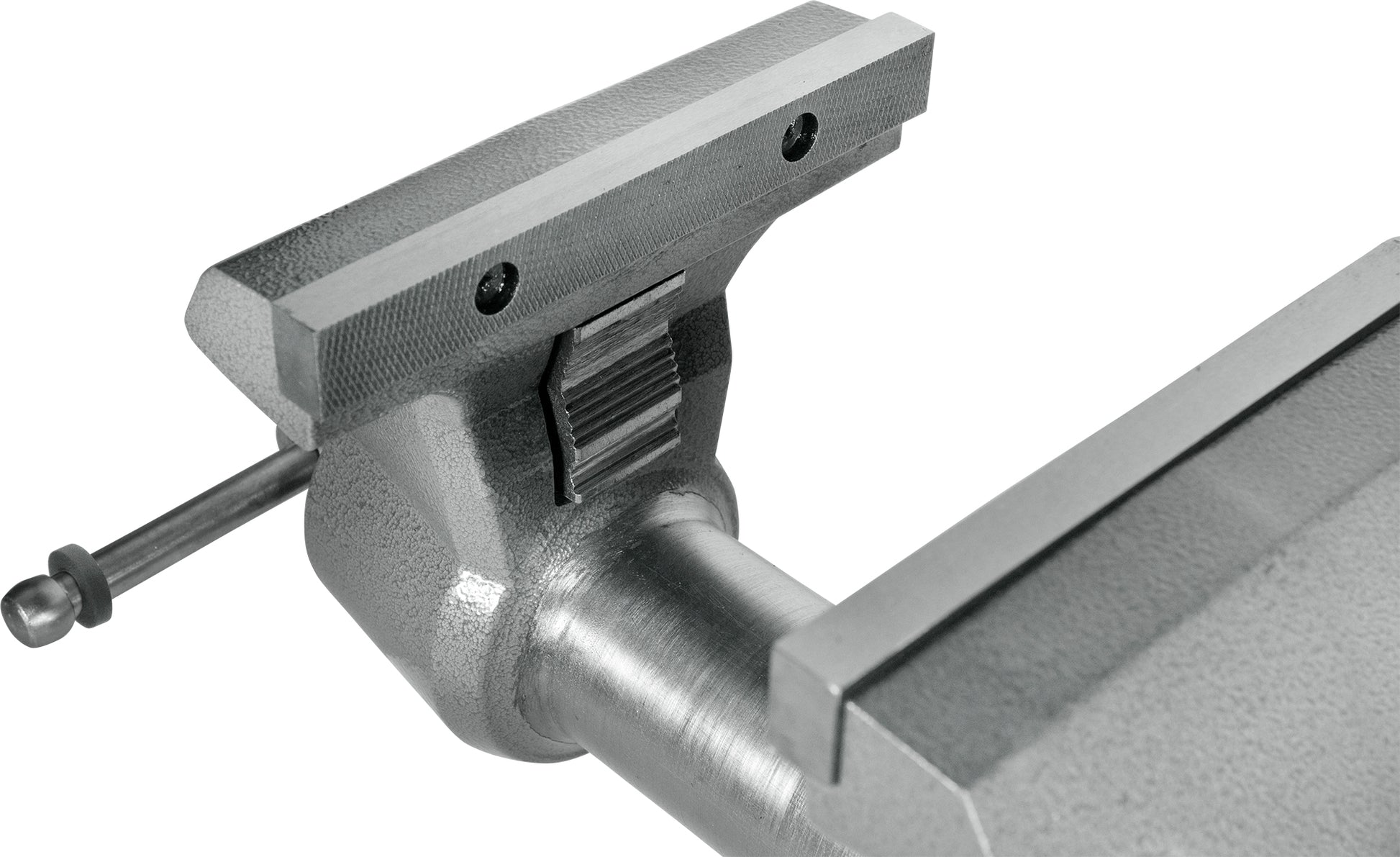 Jet 880M, Mechanics Pro 8 in. Jaw Width, Round Channel Vise with Swivel Base 28813