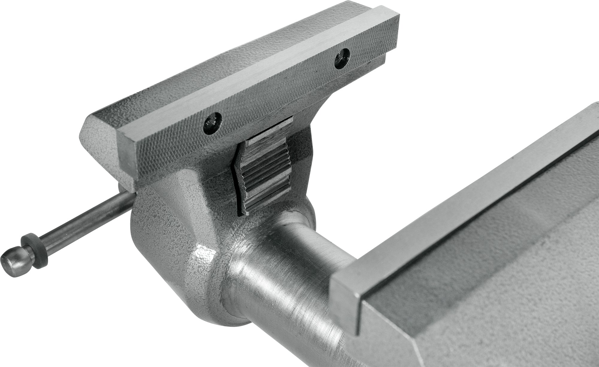 Jet 880M, Mechanics Pro 8 in. Jaw Width, Round Channel Vise with Swivel Base 28813