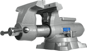 Jet 880M, Mechanics Pro 8 in. Jaw Width, Round Channel Vise with Swivel Base 28813