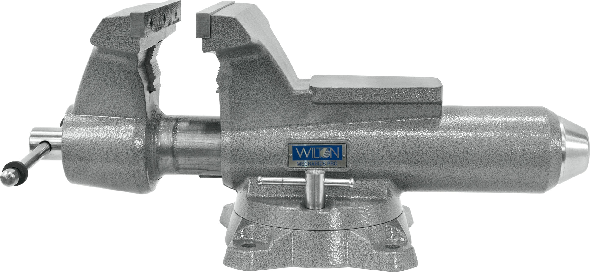 Jet 8100M, Mechanics Pro 10 in. Jaw Width, Round Channel Vise with Swivel Base 28814