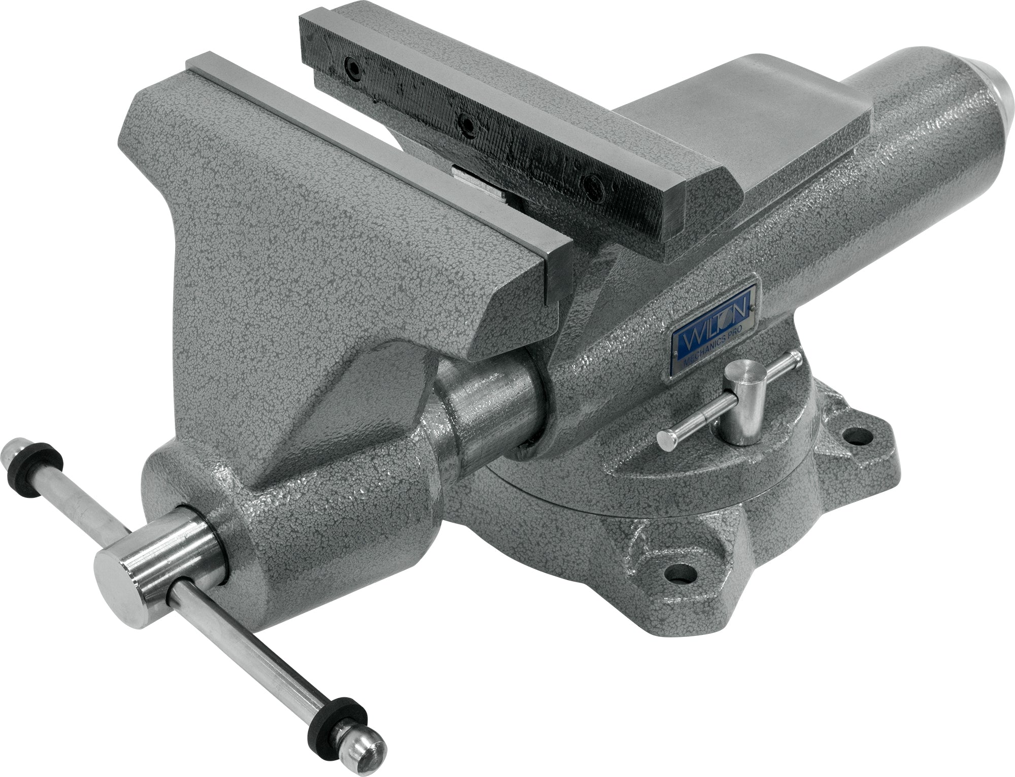 Jet 8100M, Mechanics Pro 10 in. Jaw Width, Round Channel Vise with Swivel Base 28814