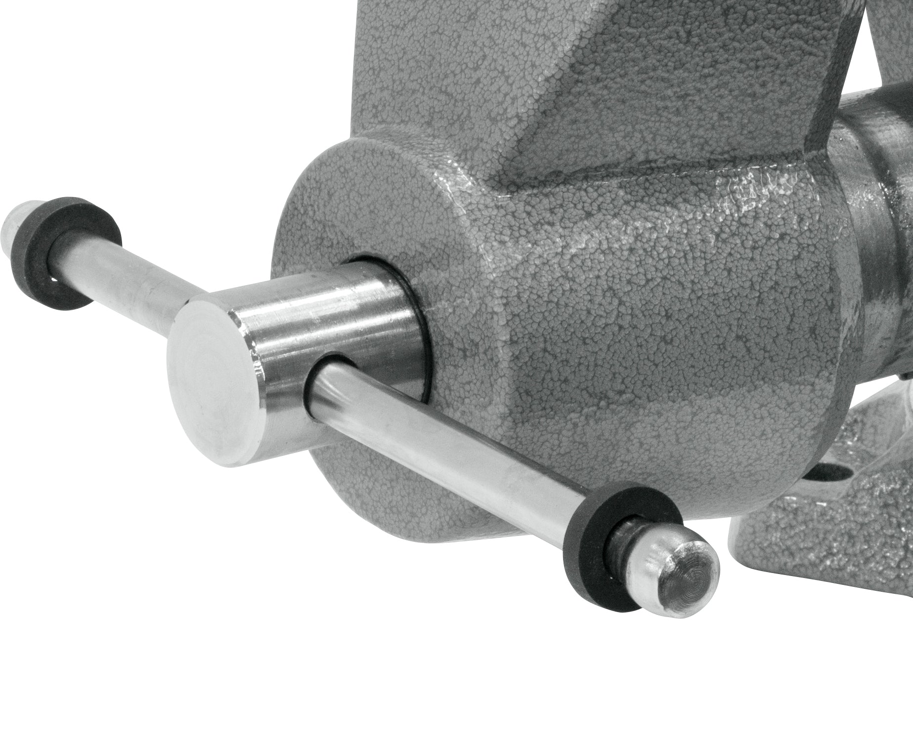 Jet 8100M, Mechanics Pro 10 in. Jaw Width, Round Channel Vise with Swivel Base 28814