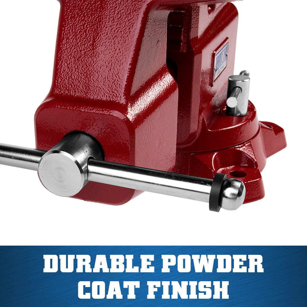 Jet 648UHD, Utility HD Vise 8 in. Jaw with Swivel Base 28816