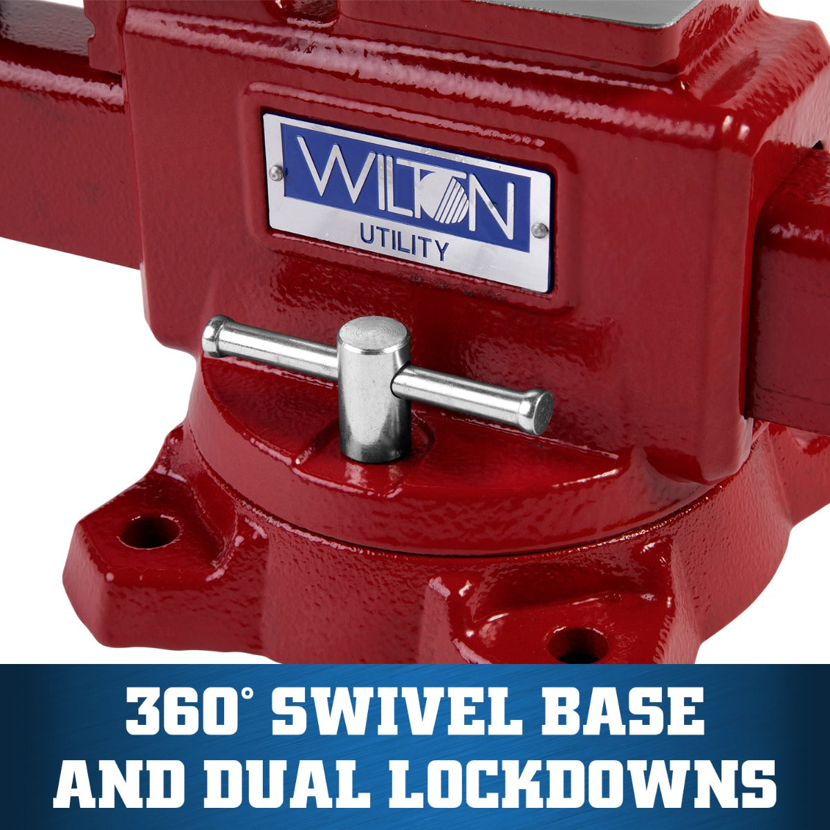 Jet 675U, Utility Vise 5-1/2 in. Jaw with Swivel Base 28819