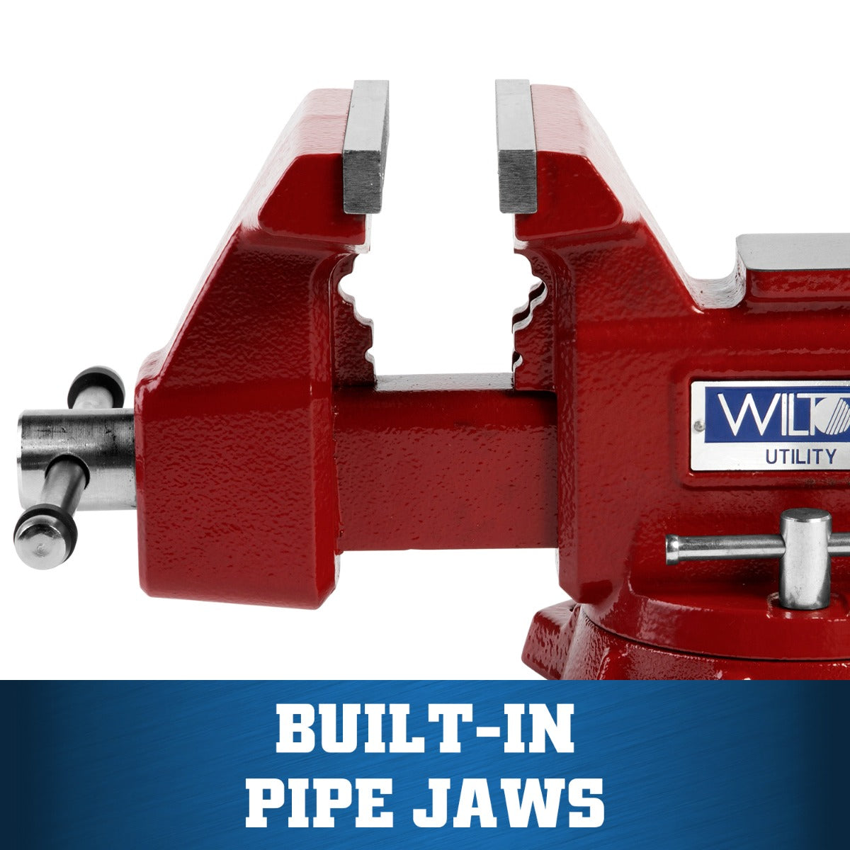 Jet 675U, Utility Vise 5-1/2 in. Jaw with Swivel Base 28819