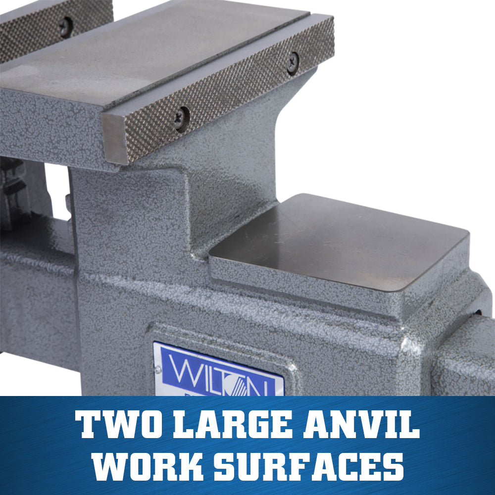 Jet 4650R, Reversible Vise 6-1/2 in. Jaw with Swivel Base 28822