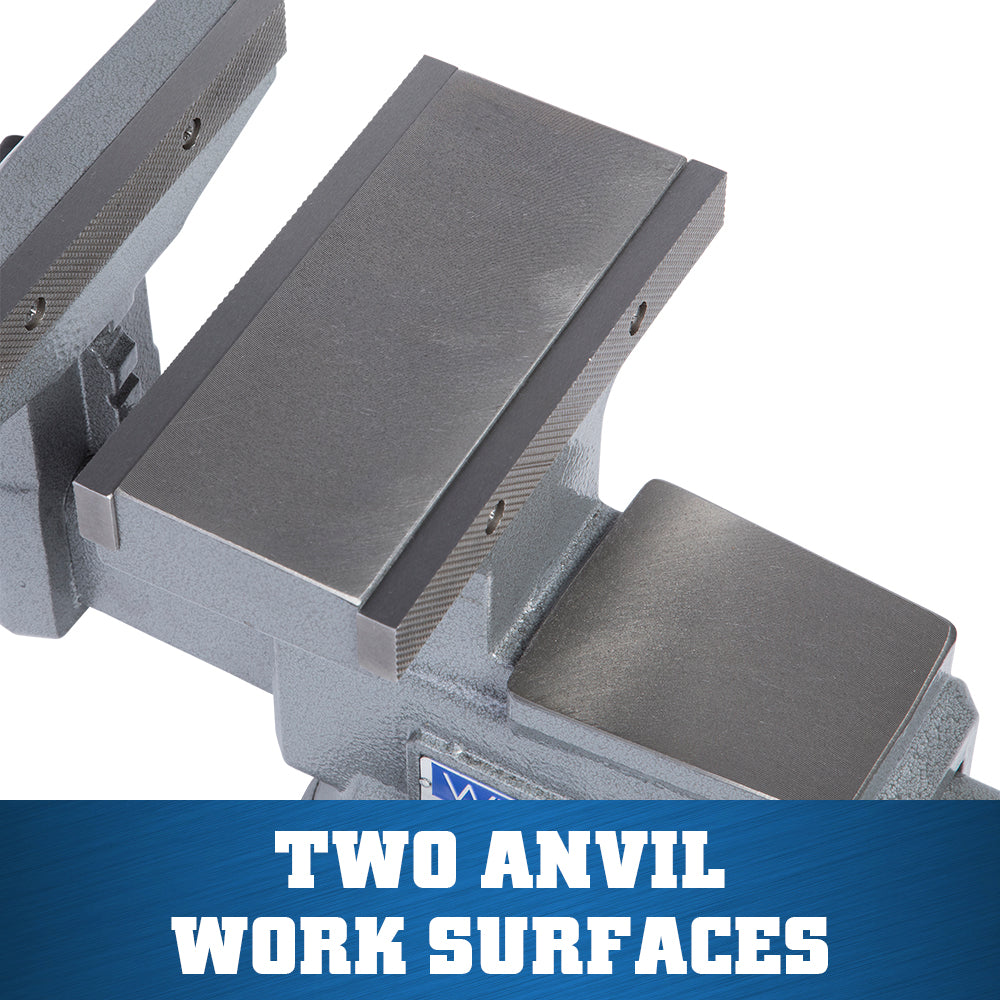 Jet 4800R, Reversible Vise 8 in. Jaw with Swivel Base 28823