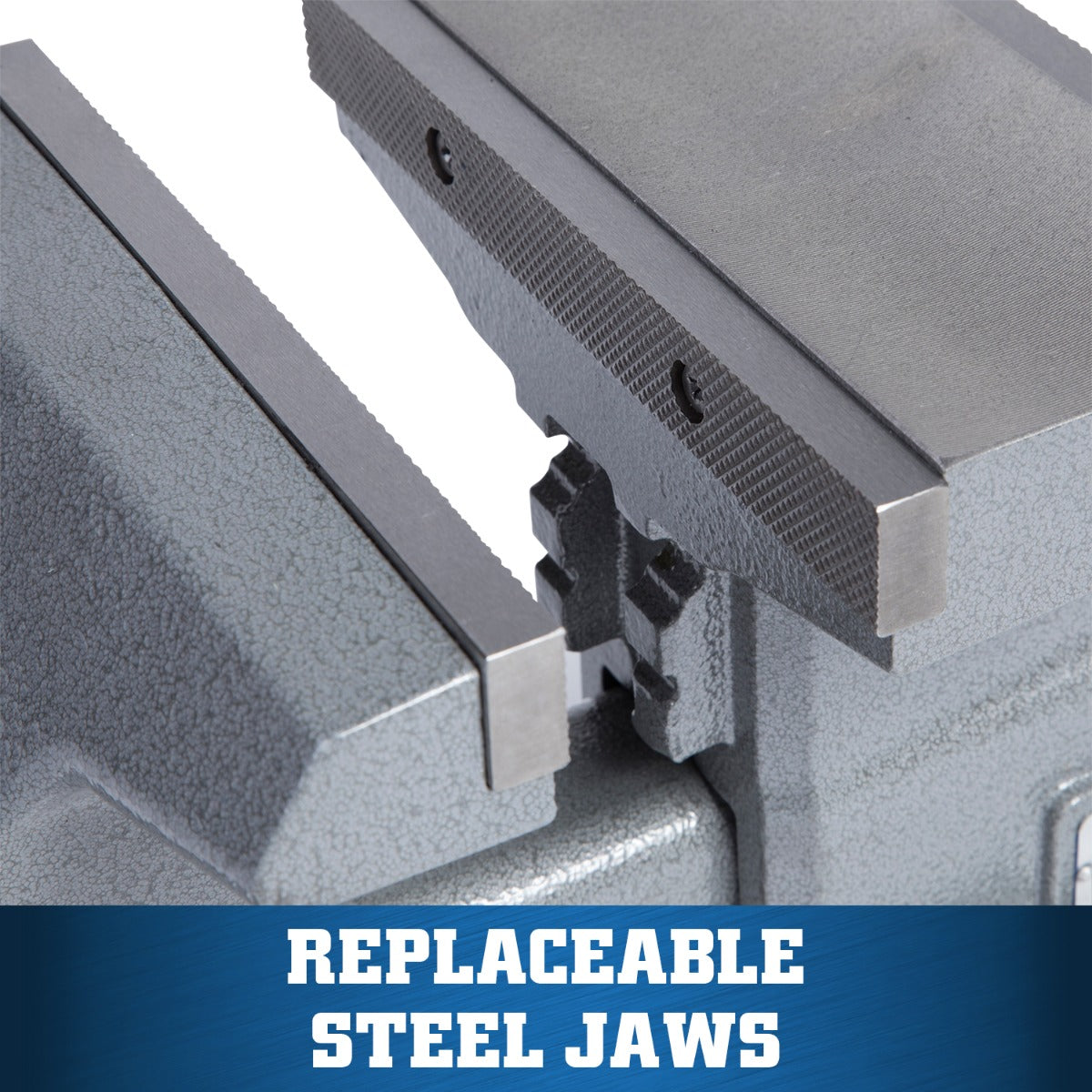 Jet 4800R, Reversible Vise 8 in. Jaw with Swivel Base 28823
