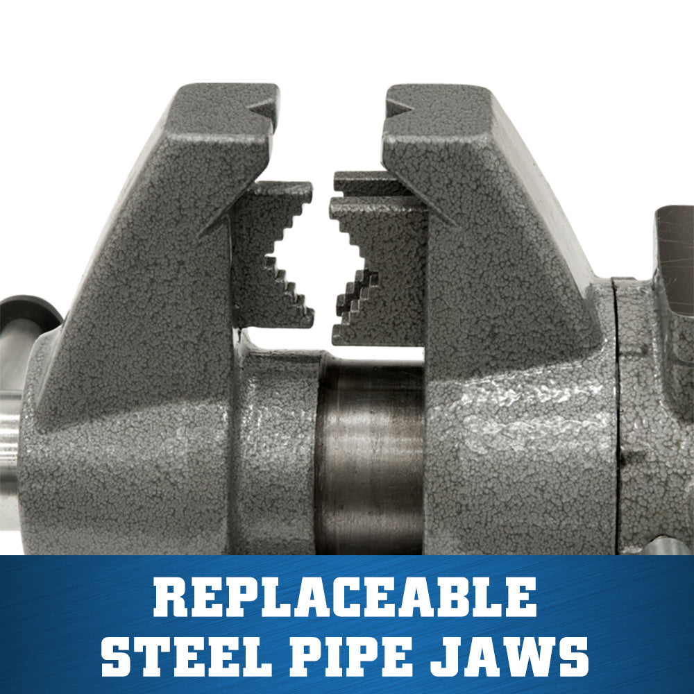 Jet 550P, Multi-Purpose 5-1/2 in. Vise with Swivel Base 28824