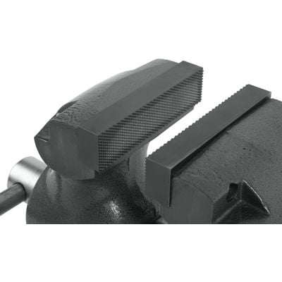 Jet 600S Machinist 6 in. Jaw Round Channel Vise with Swivel Base 28833