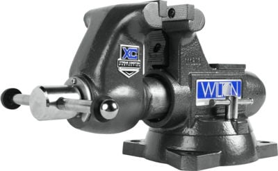 Jet 1745XC, Tradesman XC 4-1/2 in. Xtreme Condition Round Channel Vise with Swivel Base 28840