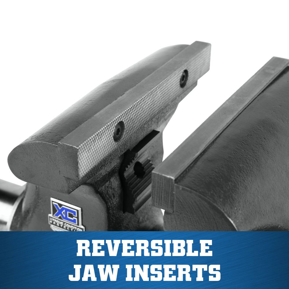 Jet 1780XC, Tradesman XC 8 in. Xtreme Condition Round Channel Vise with Swivel Base 28843