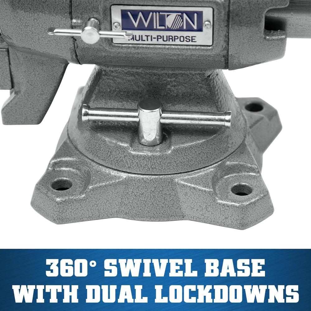 Wilton 450P, Multi-Purpose 4-1/2 in. Vise with Swivel Base 28844
