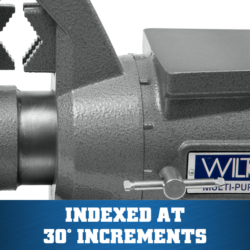 Wilton 650P, Multi-Purpose 6-1/2 in. Vise with Swivel Base 28845