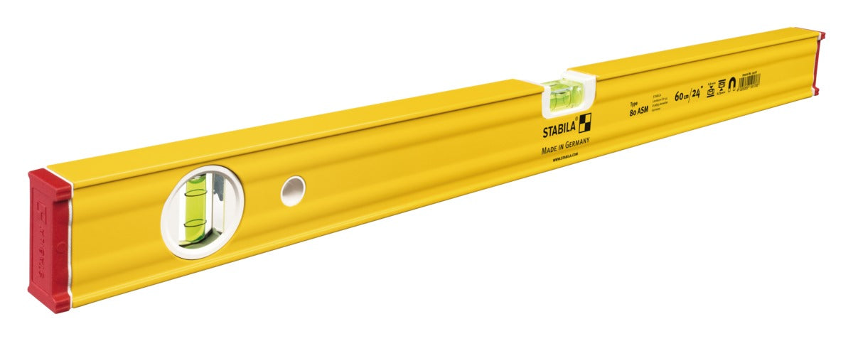 Stabila 24 in. TYPE 80 ASM-2 Magnetic Level 29224