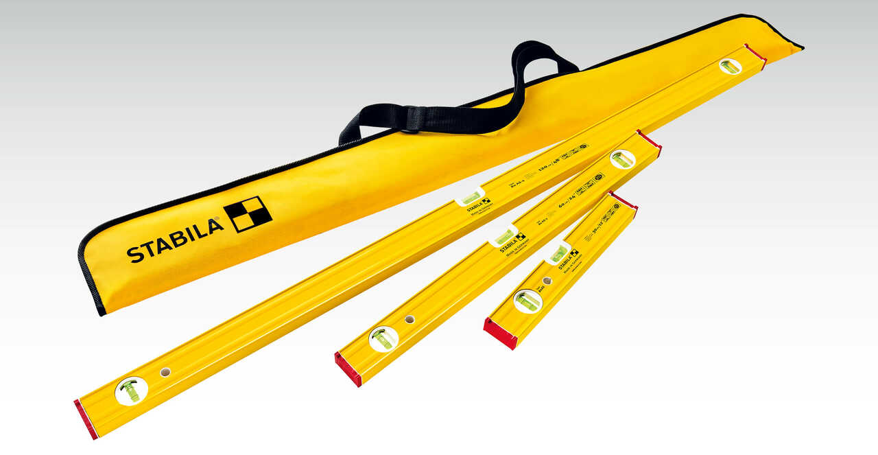 Stabila 12, 24, & 48 in. Pro Level Set & Case, TYPE 80 AS-2 29840